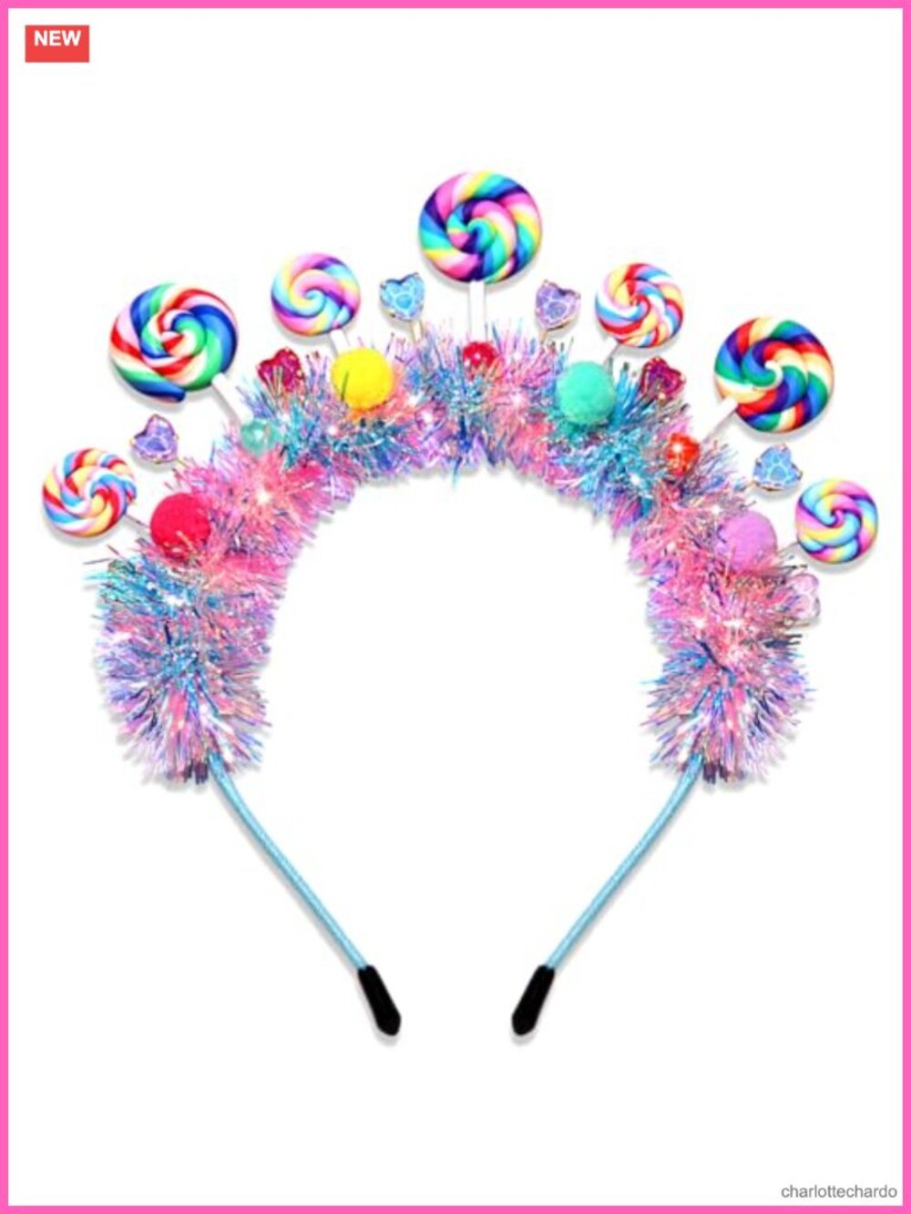 Women's Candy Headband Lollipop Costume Accessory Christmas Halloween Party